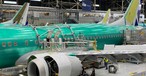 737-Max-Produktion bei Boeing: Einige Rümpfe kamen mit Fehler an.