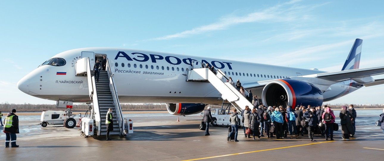 Flieger von Aeroflot: Nicht alle sind in China erwünscht.