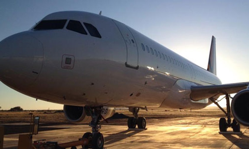 Ein eingemotteter A320: Bis Ende des Jahres sollen mindestens 15 Maschinen in Alice Springs lagern.