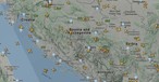 Flugbewegungen über Bosnien und Herzegowina: Die volle Kontrolle.