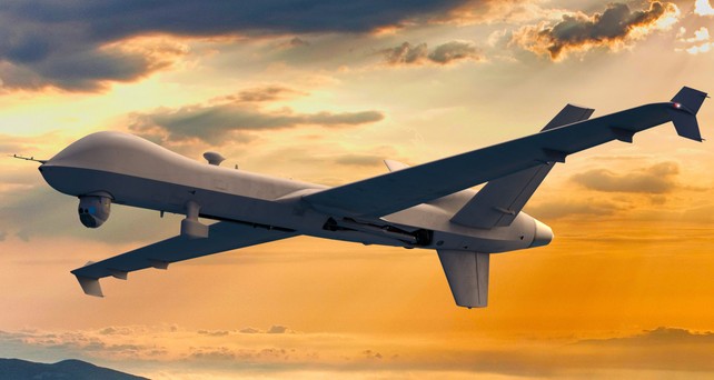 Unbemannte Herrin der Lüft General Atomics MQ-9A Block 5 Reaper