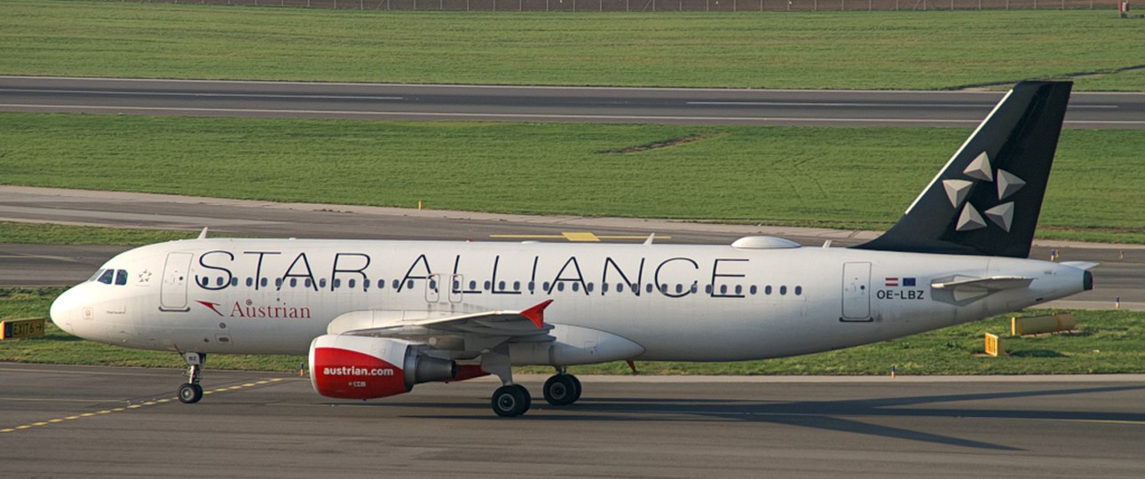 Airbus A320 von Austrian Airlines: Star Alliance baut ein zweites Standbein auf.