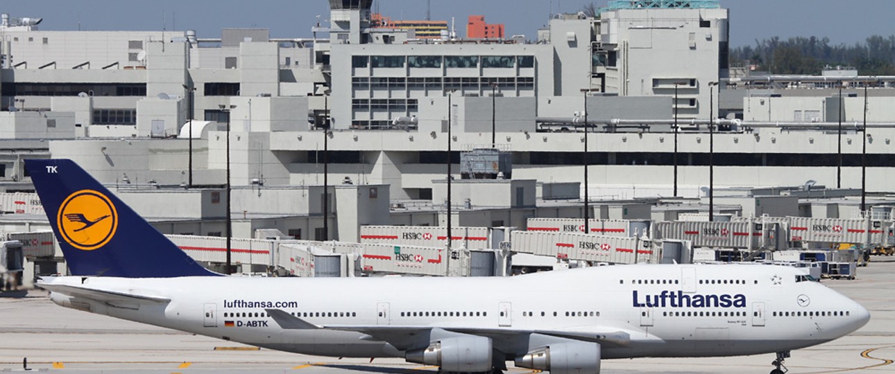 Lufthansas Boeing 747-400 mit dem Kennzeichen D-ABTK (Archivbild): Soll bald in Teruel landen.