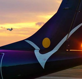 ATR 72 von Intersky: Der Flieger gehört bald neuen Eigentümern.
