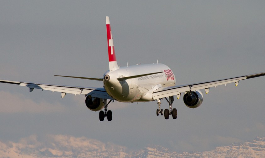 Airbus A321 von Swiss: 219 Plätze.