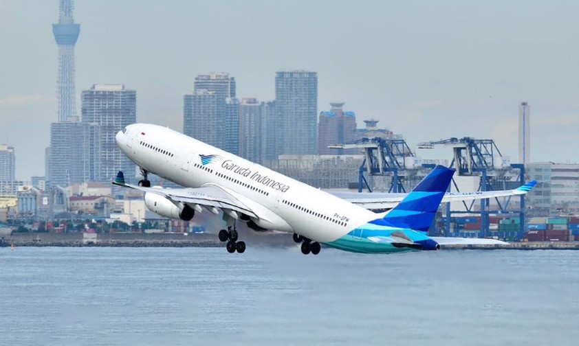 Ein Airbus A330-300 der Garuda Indonesia: Der Airline winken Millionen von Golf Airlines.