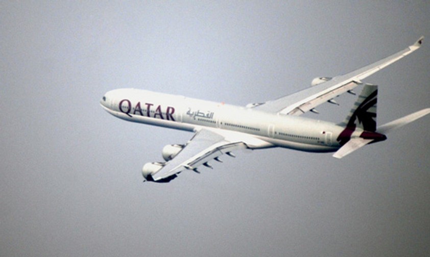 Airbus A340 von Qatar Airways: Auf gewissen Strecken wird es eng.