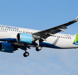 Airbus A320 Neo von Bamboo Airways: Bleibt als einer von drei Herstellern.