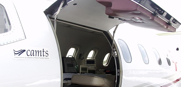 Ambulanz-Flieger von Phoenix Air: Einzigartig.