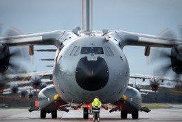 A400M Luftwaffe in Friedrichshafen