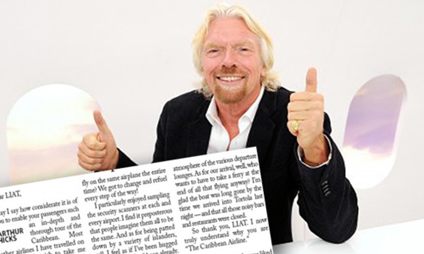 Richard Branson: Der Virgin-Chef liebt Reklamationen.