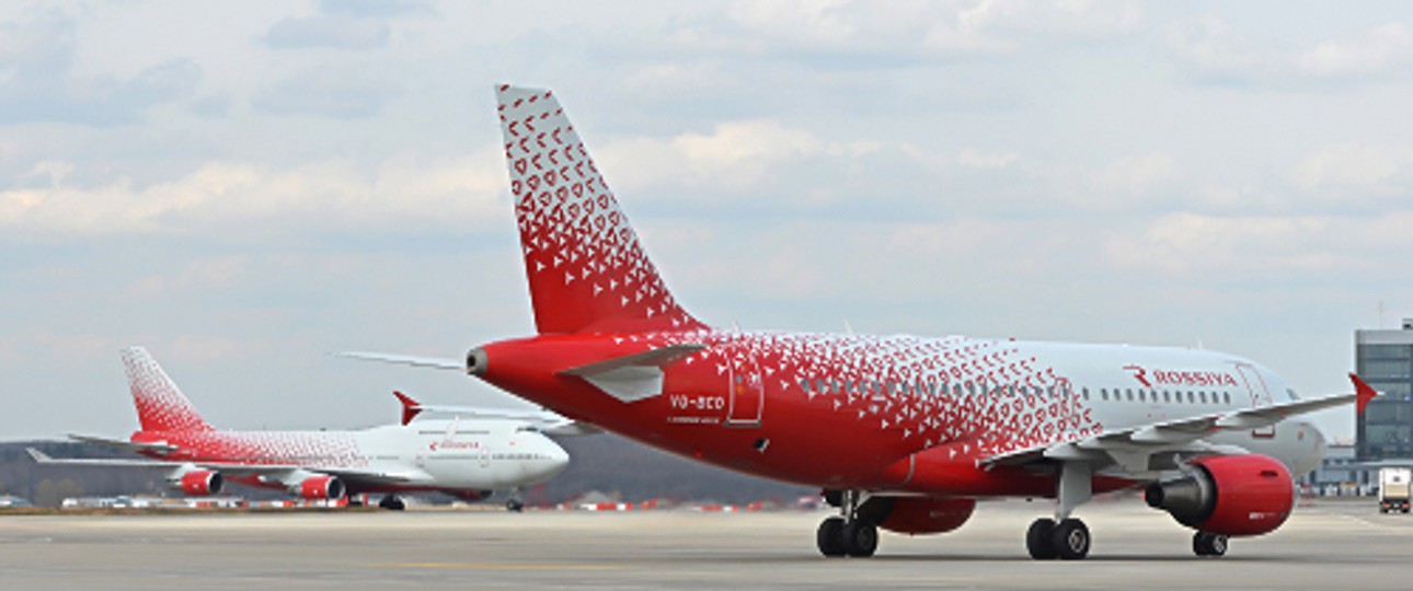 Flieger von Rossiya: St. Petersburg fühlt sich vernachlässigt.