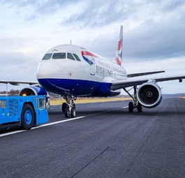Der Airbus A318-100 mit dem Kennzeichen G-EUNA am Flughafen Twente: Der Flieger wird...