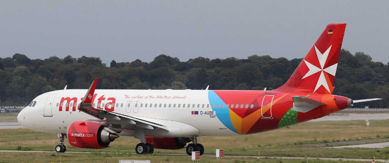 Airbus A320 Neo von Air Malta: Unklare Zukunft.