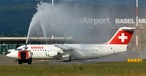 Der letzte Flug von Swiss verlässt Basel: LX486 vom 31. Mai 2015 nach London City.