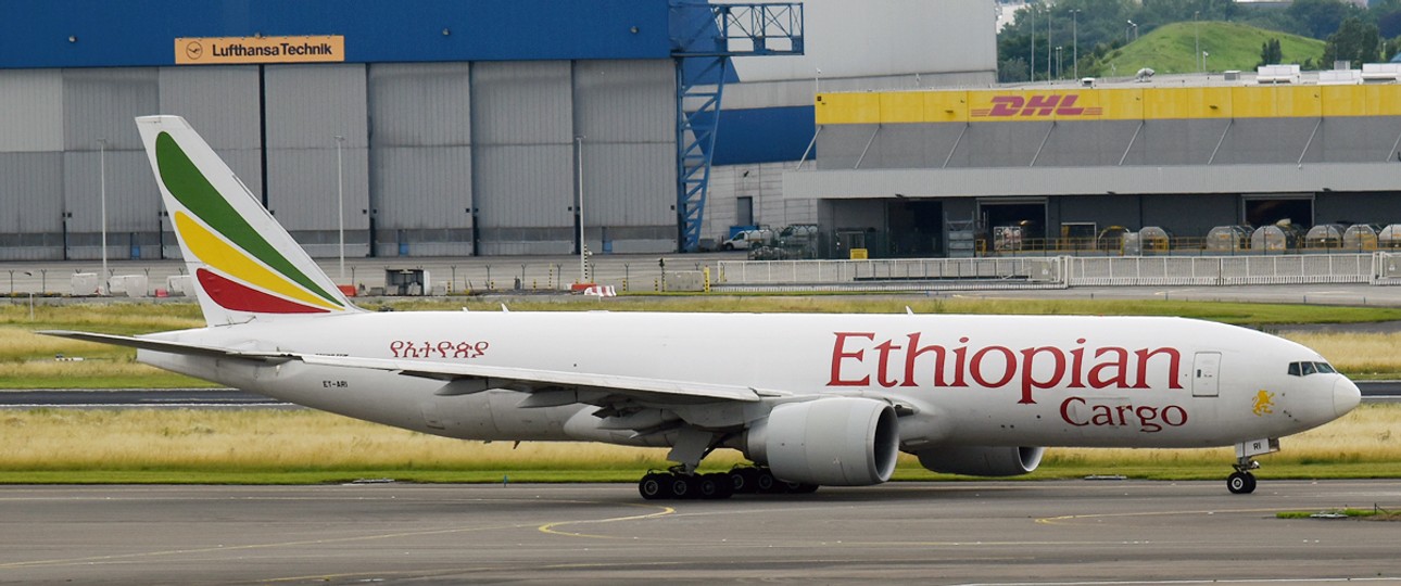 777 F von Ethiopian Cargo: Internationale Fracht-Airlines werden in Nigeria über den Tisch gezogen.