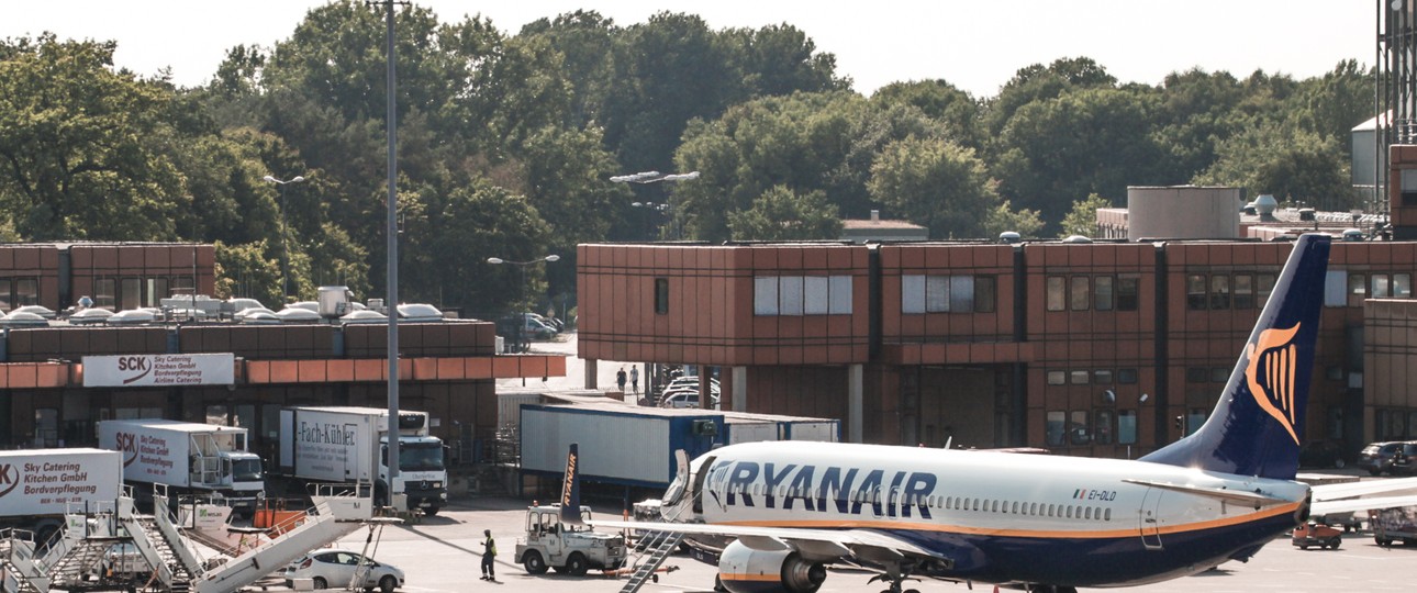 Boeing 737 von Ryanair: Plötzlich verlor die Maschine ein Rad.