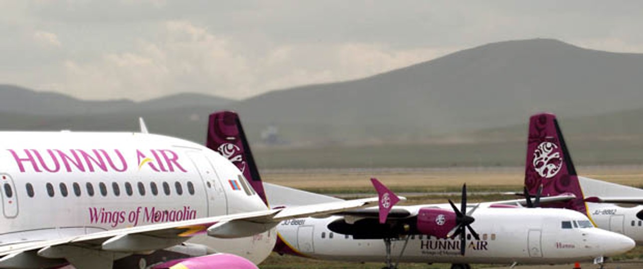 <strong>Hunnu Air, Mongolei</strong>: + 27 Prozent.