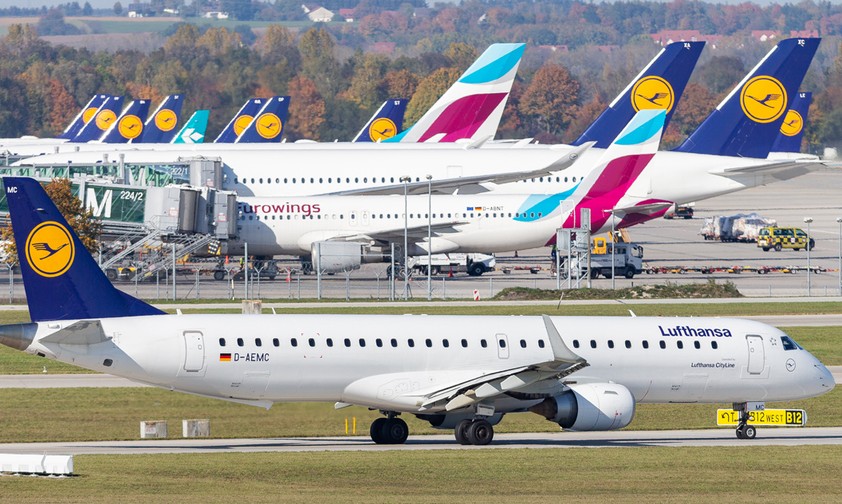 Embraer E195 von Lufthansa Cityline: Die neue Konzernairline soll Cityline ähneln.