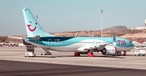 This Tui Boeing 737 Max registered as G-TUMF took off from Tenerife.