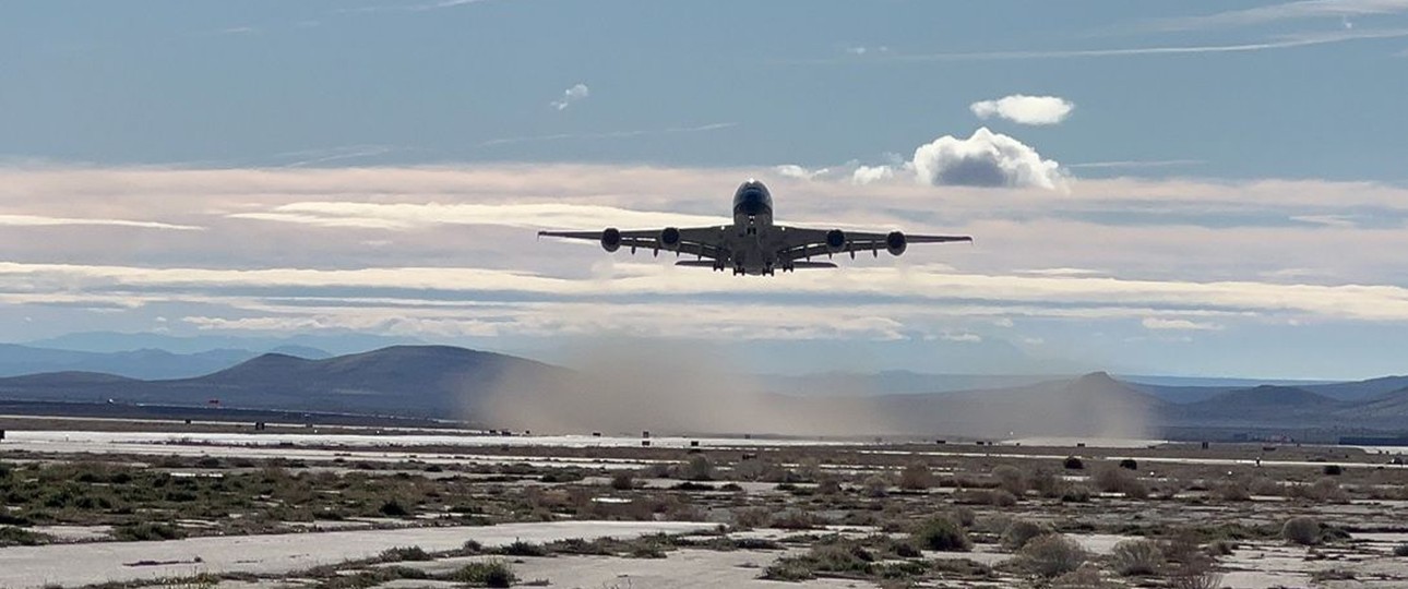 9H-GLOBL: Der Airbus A380 absolvierte erste Testflüge.