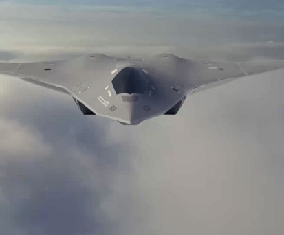 Schanzloses Kampfflugzeug (hier ein Konzept von Collins Aerospace): Die sechste Generation kommt anders saher.