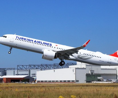 A321 Neo für Turkish Airlines: Hebt hier bei Airbus in Hamburg ab.