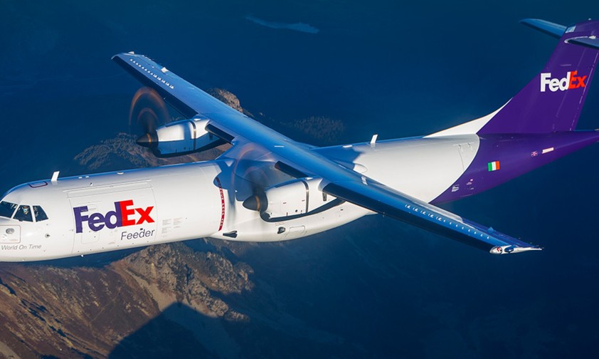 ATR-Frachter von Fedex Feeder: Der Konzern ordert Nachschub.