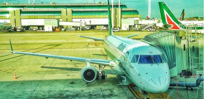 Rom Fiumicino: Noch immer kein Vollbetrieb.