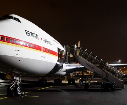 Eine der zwei Boeing 747-400 der japanischen Luftwaffe: Die Jumbos waren 27 Jahre lang die Regierungsflieger des Landes.