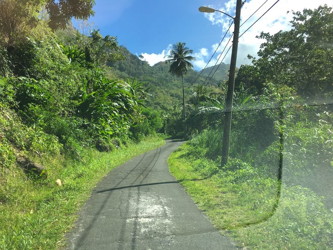 Straßen im Inselinneren von Grenada