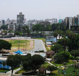 Lima: Blick aus dem Apartment einer Deutschen, die in Peru festsitzt.