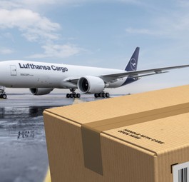 lufthansa cargo boeing 777 paket