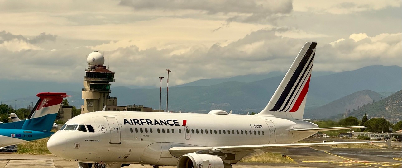 Airbus A318 von Air France: Die Airline steht unter Druck.