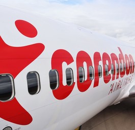 Flugzeug von Corendon: Eines erhält bald ein neues Design.