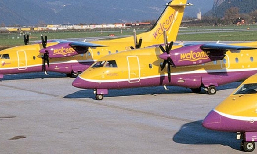 Neben Niki verschwindet ein zweiter traditionsreicher Name vom österreichischen Himmel: Die Charterairline Welcome Air stellte im Dezember <a href="https://www.aerotelegraph.com/welcome-air-fliegt-nicht-mehr" target="_blank" rel="noopener">den Betrieb ein und flottete ihr letztes Flugzeug aus</a>.