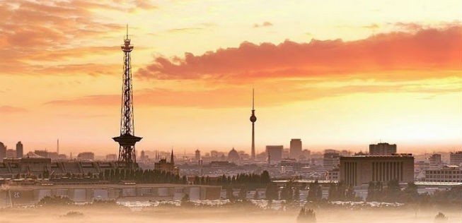 Sonnenaufgang über Berlin: Die Stadt ist ein beliebtes Ziel.