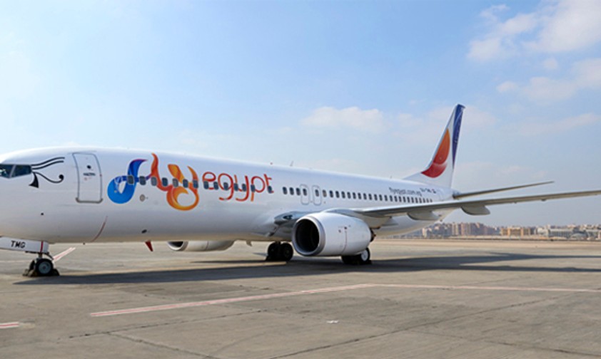 Boeing 737 von Fly Egypt: Die Fluglinie ist zusammen mit Air Cairo vorübergehend gesperrt in Deutschland.