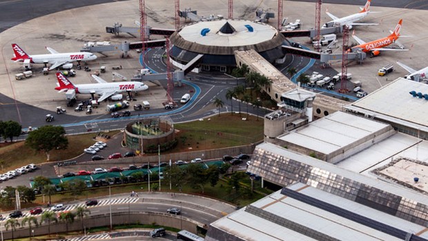 Der Flughafen Brasília ist der drittgrößte des Landes.