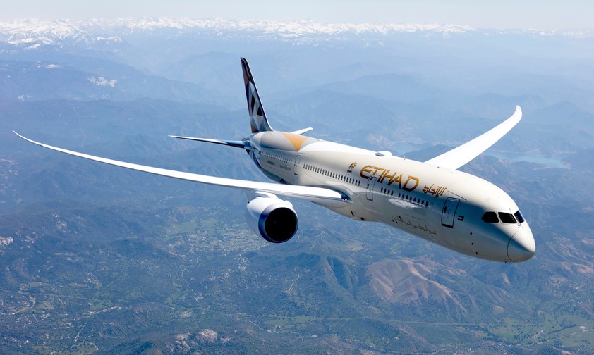 Boeing 787 von Etihad: Die Golfairline holt sich Nachschub.
