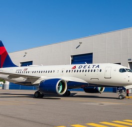 Im späten Herbst soll Deltas A220 zum Erstflug abheben.