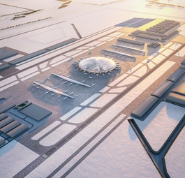 Der Vorschlag von Chapman Taylor für den neuen polnischen Airport.