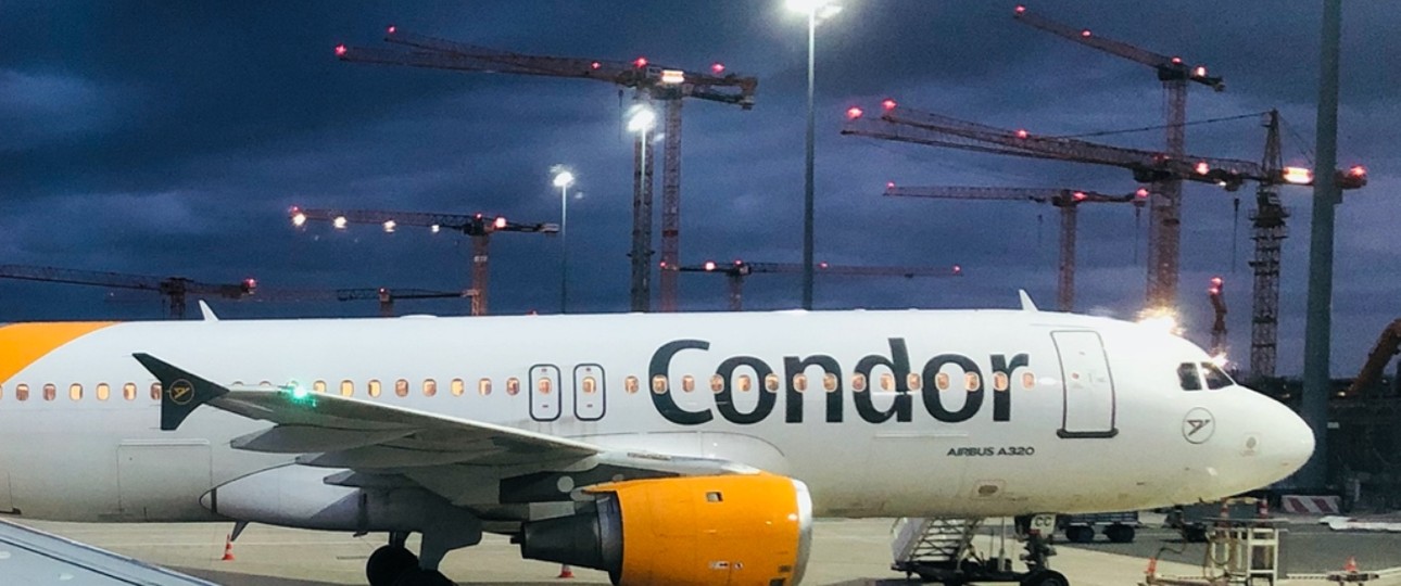 Airbus A320 von Condor: Gläubiger sagen Ja.