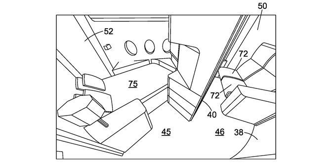 Die neue First Class soll mit einem Doppelbett ausgestattet sein und sehr viel Platz bieten.