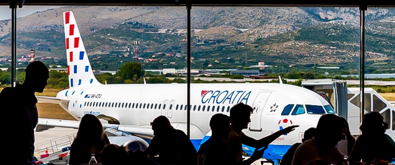 Flugzeug von Croatia Airlines: Die Fluglinie sucht Investoren.