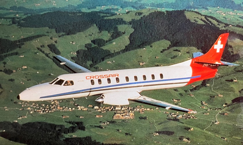 fairchild swearingen metro metroliner crossair