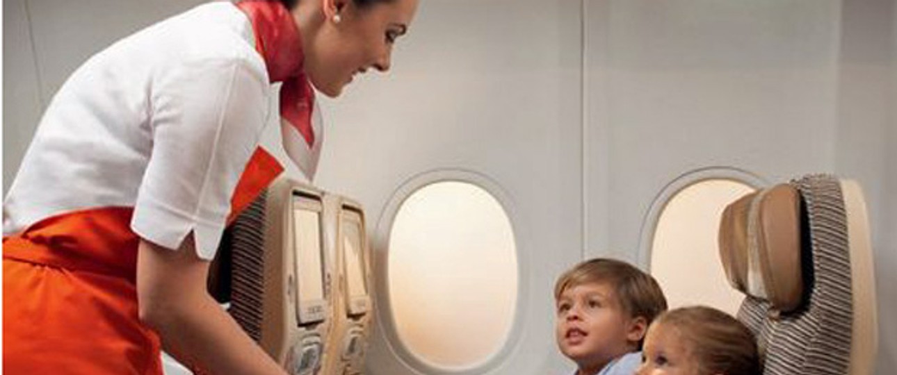 Kindermädchen von Etihad: Top-ausgebildet.