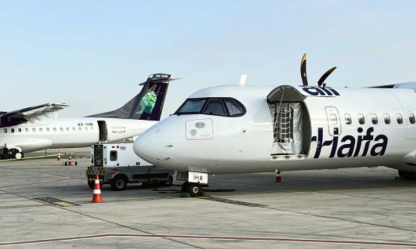Flotte von Air Haifa: Beide ATR 72-600 sind da.