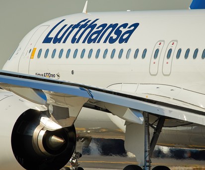 Airbus A320 Neo von Lufthansa: Stand achst Stunden am Boden.
