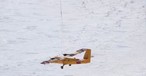 Im Eis gefangene Twin Otter spektakulär gerettet